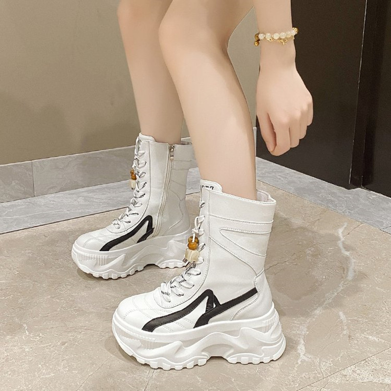 New Women 8CM Chunky Mid-Calf  - огляд і ціна Wedge Espadrille Women