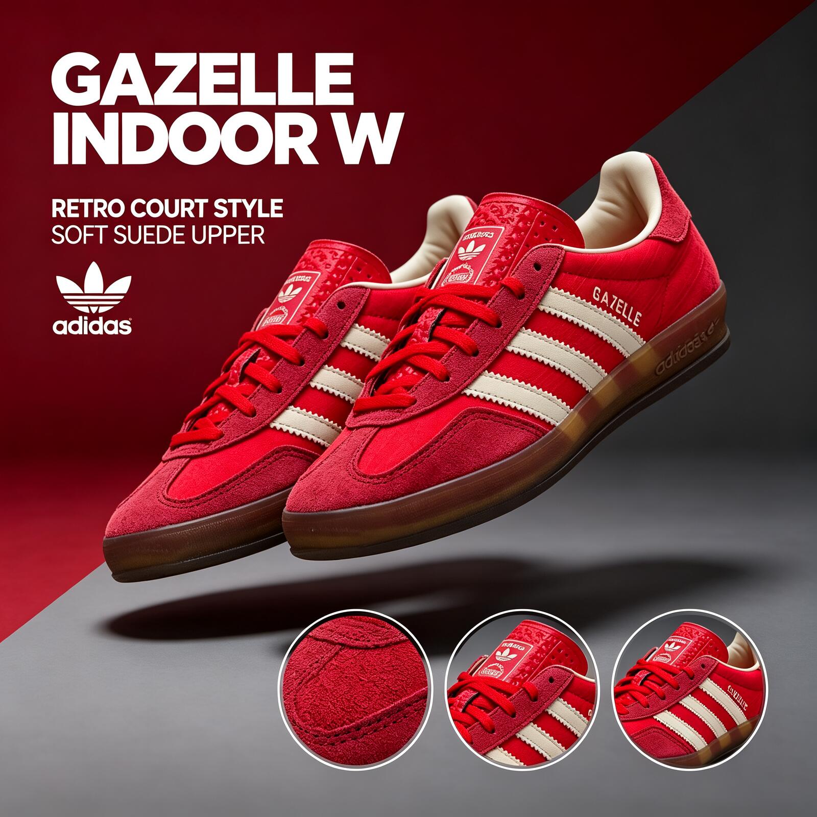Adidas GAZELLE INDOOR W Origin - огляд і ціна Adidas Shoes Gazelle