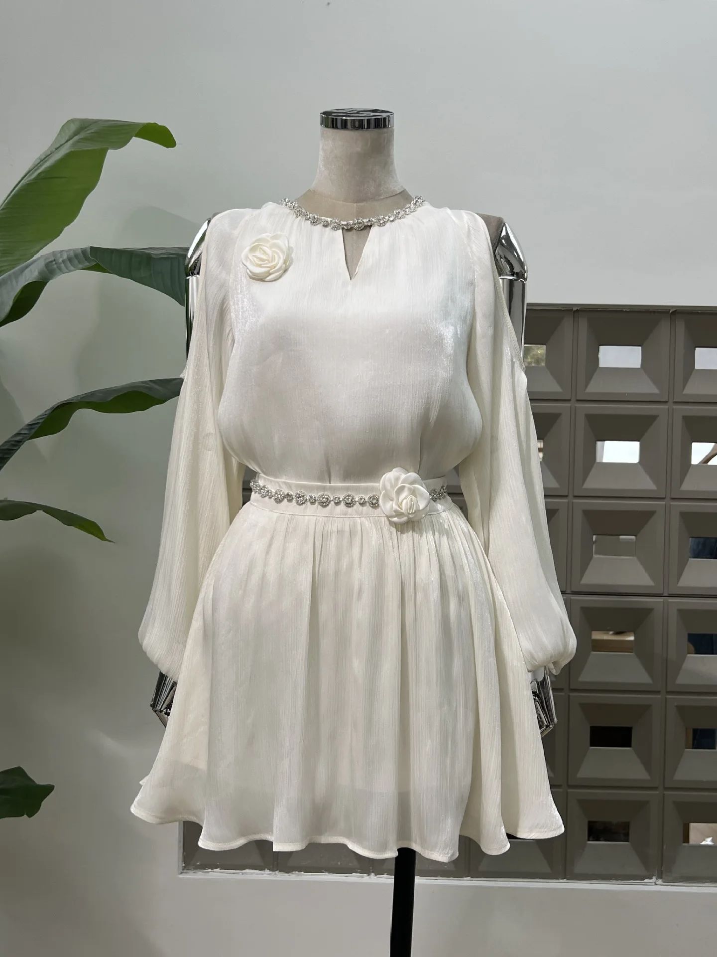 Women Two-Piece Dresses Off-Sh - огляд і ціна Blouse Off Shoulder